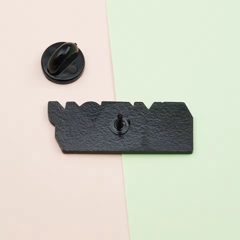 Blue Rainbow 'Enjoy the Little Things' Enamel Pin - Picture 2 of 3